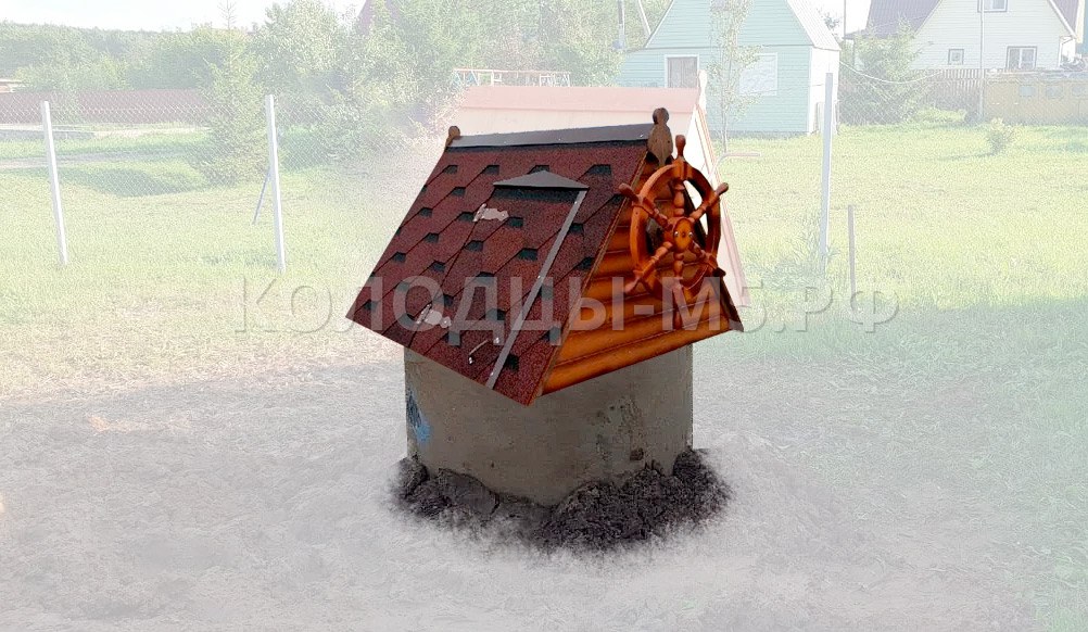 Домик для колодца Деревенский №2.4