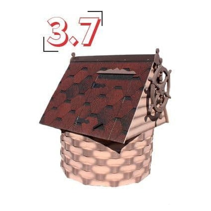 Домик для колодца Купеческий №3.7