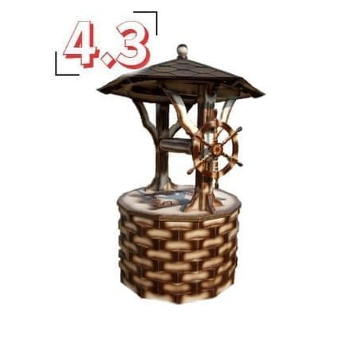 Домик для колодца Барский №4.3